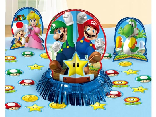 Dekoracje stołu Super Mario - 23 szt ImprezCzas