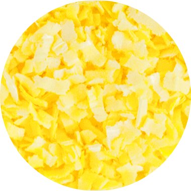DEKORACJE WAFLOWE Posypka waflowa żółta 20 g Inna marka