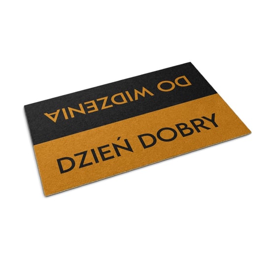 Dekoracyjna mata pod drzwi - 60x40 cm - Dzień dobry Tulup