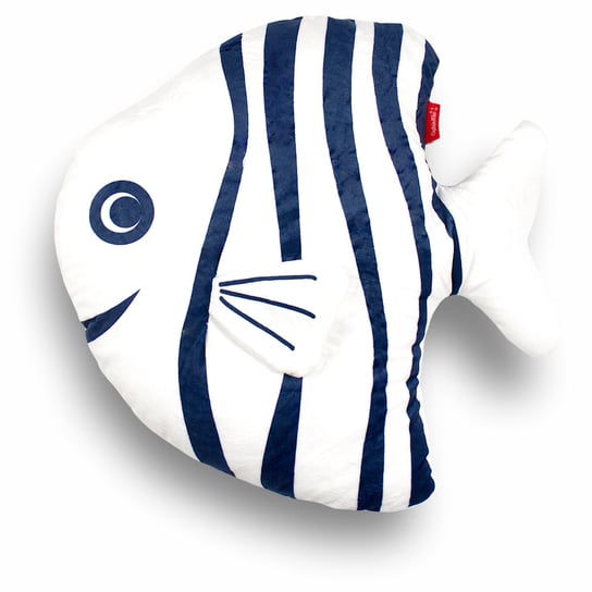 Dekoracyjna poduszka biała rybka marki Captain Mike® Captain Mike