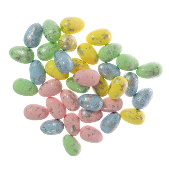 Dekoracyjne jajeczka jajka pastelowe styropianowe kolorowe pisanki 36 szt. Inna marka