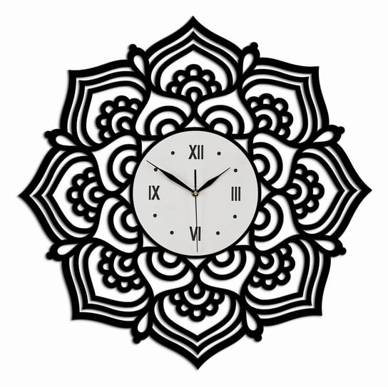 Dekoracyjny, Ażurowy Zegar Ścienny, Mandala L ( 60 X 60 Cm ) ORNAMENTI