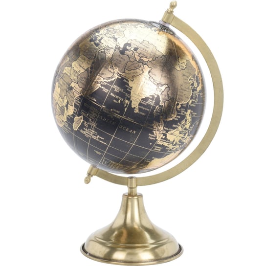 Dekoracyjny globus na metalowej podstawie, Ø 20 cm Home Styling Collection