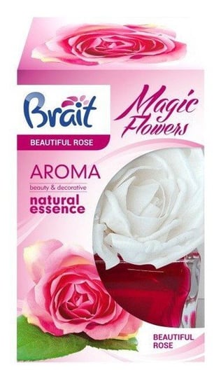 Dekoracyjny odświeżacz powietrza BRAIT Magic Flower Beautiful Rose, 75ml Brait