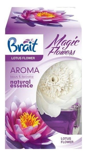 Dekoracyjny odświeżacz powietrza BRAIT Magic Flower Lotus Flower, 75ml Brait