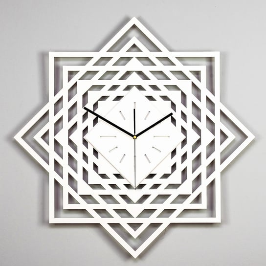 Dekoracyjny Zegar Ażurowy, Święta Geometria M ( 50 X 50 Cm ) ORNAMENTI