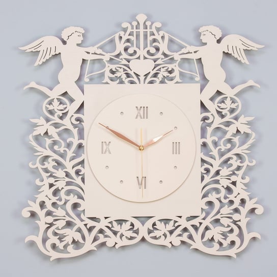 Dekoracyjny Zegar Barokowy, Aniołki ORNAMENTI
