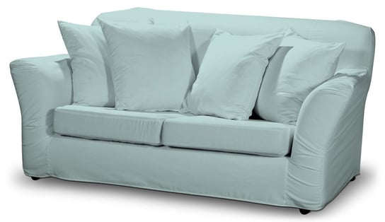 Dekoria, Pokrowiec na sofę Tomelilla, 2 - osobową nierozkładaną, pastelowy błękit Dekoria