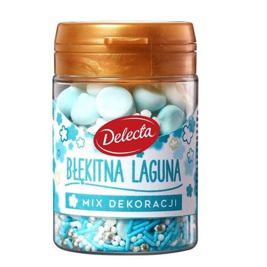 Delecta, dekoracje do wypieków Błękitna Laguna, 55 g Delecta