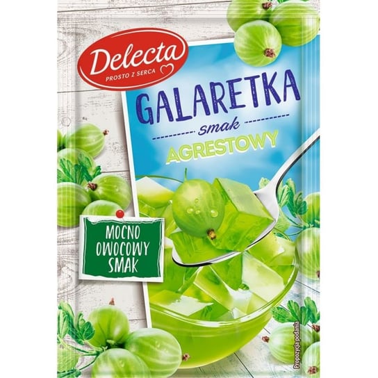 Delecta, galaretka agrestowa, 70 g Delecta