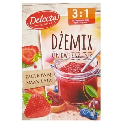 Delecta, mieszanka żelująca Dżemix uniwersalny 3:1, 30 g Delecta