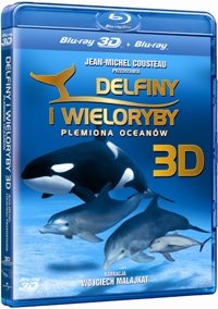 Delfiny i wieloryby. Plemiona oceanów 3D Mantello Jean-Jacques
