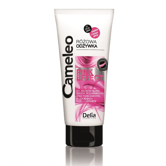 Delia, Cameleo Pink Effect, odżywka do włosów różowa, 200 ml Delia