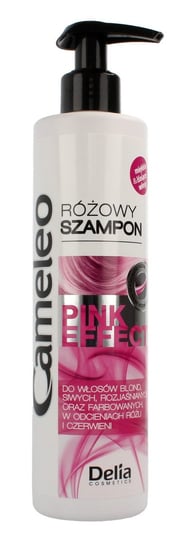 Delia, Cameleo Pink Effect, szampon do włosów różowy, 250 ml Delia