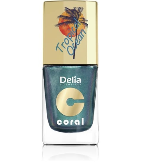 Delia Coral Tropical Ocean Lakier Do Paznokci 07 Delia