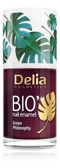 Delia Cosmetics, Bio Green Philosophy, lakier do paznokci 614 Plum, 11 ml Delia Cosmetics