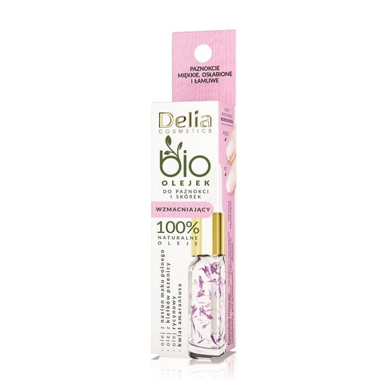 Delia Cosmetics Bio wzmacniający olejek do paznokci i skórek 10ml Delia
