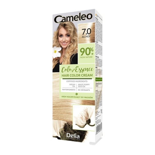 Delia Cosmetics Cameleo Color Essence farba do włosów w tubce odcień 7.0 Blonde 75 g cameleo