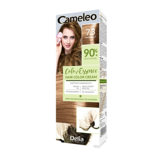 Delia Cosmetics Cameleo Color Essence farba do włosów w tubce odcień 7.3 Hazelnut 75 g cameleo