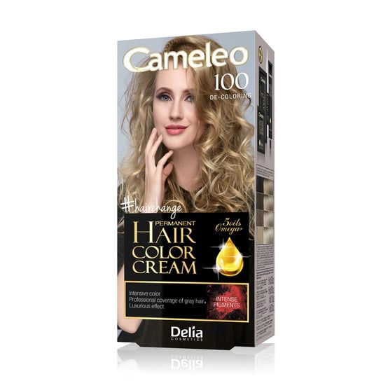 Delia Cosmetics, Cameleo Hair Color Cream, dekoloryzator permanentny 100 Delia Cosmetics