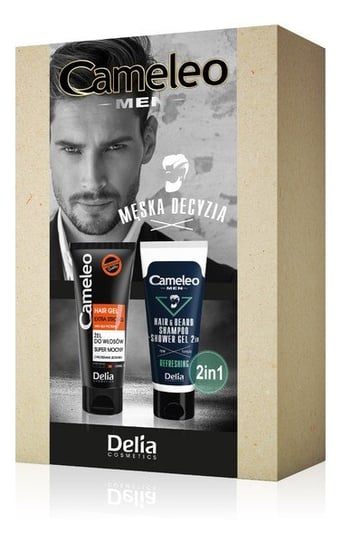 Delia Cosmetics Cameleo Men, Zestaw kosmetyków, 2 szt. Delia Cosmetics