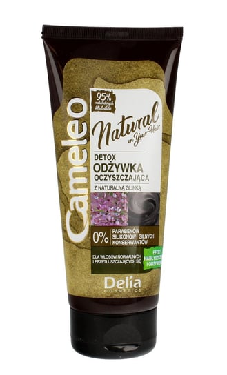 Delia Cosmetics, Cameleo Natural, odżywka do włosów z glinką, 200 ml Delia Cosmetics