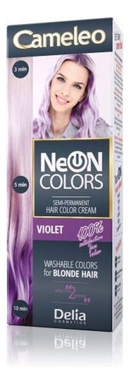 Delia Cosmetics, Cameleo Neon Colors, farba do włosów, 2 VIOLET Delia
