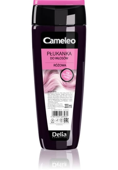 Delia Cosmetics, Cameleo, płukanka do włosów, różowa, 200 ml Delia Cosmetics