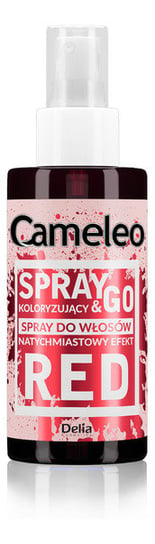 Delia Cosmetics Cameleo Spray & Go Spray koloryzujący do włosów 02 Czerwień 150ml Delia