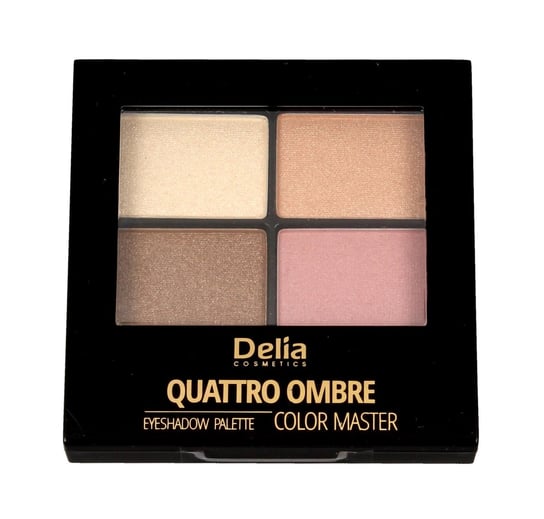 Delia Cosmetics, Color Master Quattro Ombre, cienie do powiek 406 Candy Box Delia Cosmetics