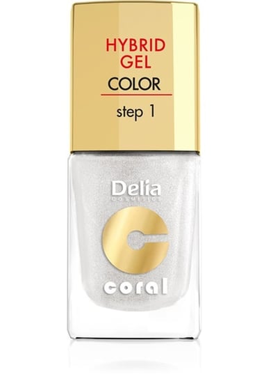 Delia Cosmetics, Coral Hybrid Gel, emalia do paznokci 32, 11 ml Delia Cosmetics