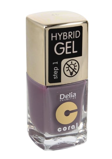 Delia Cosmetics, Coral Hybrid Gel, emalia do paznokci 46, 11 ml Delia
