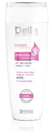 Delia Cosmetics, Dermo System, mleczko micelarne do demakijażu, 200 ml Delia Cosmetics