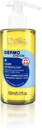 Delia Cosmetics, Dermo System, olejek hydrofilowy do mycia twarzy, 150 ml Delia Cosmetics