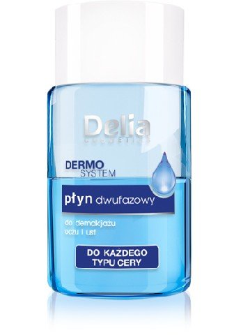 Delia Cosmetics, Dermo System, płyn dwufazowy do demakijażu mini, 50 ml Delia Cosmetics