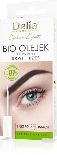 Delia Cosmetics Eyebrow Expert Bio Olejek na wzrost brwi i rzęs 1szt Delia