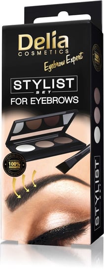 Delia Cosmetics, Eyebrow Expert, zestaw do stylizacji brwi Delia Cosmetics