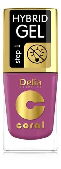 Delia Cosmetics, Hybrid Gel Coral, Lakier Do Paznokci 70 11ml Delia Cosmetics