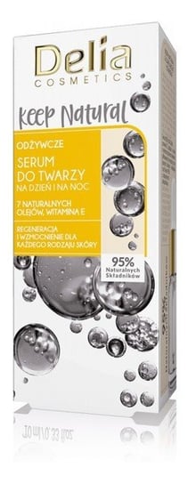Delia Cosmetics, Keep Natural, odżywcze serum do twarzy na dzień i noc, 10 ml Delia