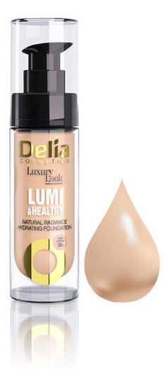 Delia Cosmetics, Lumi & Healthy, podkład rozświetlająco-nawilżający 13 Rose San, 30 ml Delia Cosmetics