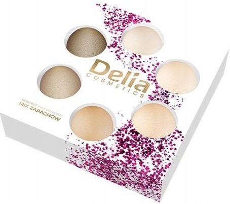 Delia Cosmetics, Musujące kule do kąpieli, mix zapachów 6 x 100 g Delia Cosmetics