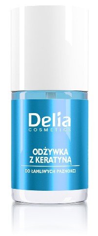 Delia Cosmetics, odżywka do paznokci z keratyną, 11 ml Delia Cosmetics