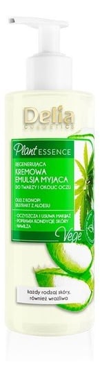 Delia Cosmetics Plant Essence Kremowa emulsja myjąca regenerująca 200ml Delia
