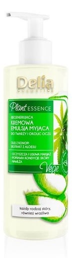 Delia Cosmetics Plant Essence Kremowa emulsja myjąca regenerująca 200ml Delia Cosmetics