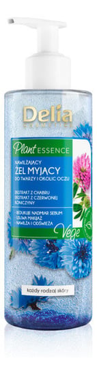 Delia Cosmetics Plant Essence Nawilżający Żel myjący twarzy i oczu 200ml Delia