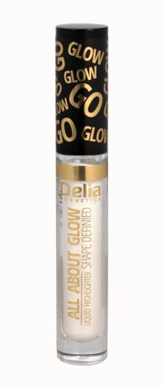 Delia Cosmetics, Shape Defined All About Glow, rozświetlacz w płynie 01 Pinacolada, 3 g Delia Cosmetics
