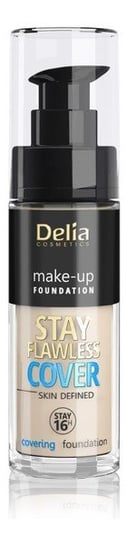 Delia Cosmetics Stay Flawless Cover Podkład kryjący 16H NR503 Warm Beige 30ml Delia Cosmetics