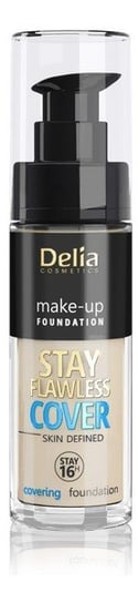 Delia Cosmetics Stay Flawless Cover Podkład kryjący 16H NR504 Sand 30ml Delia Cosmetics