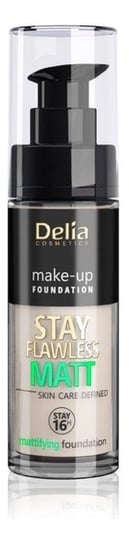 Delia Cosmetics, Stay Flawless Matt, podkład matujący 16H 403 Vanille, 30 ml Delia