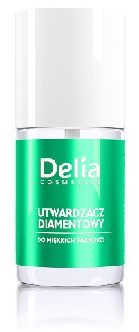 Delia Cosmetics, utwardzacz diamentowy  do miękkich paznokci, 11 ml Delia Cosmetics
